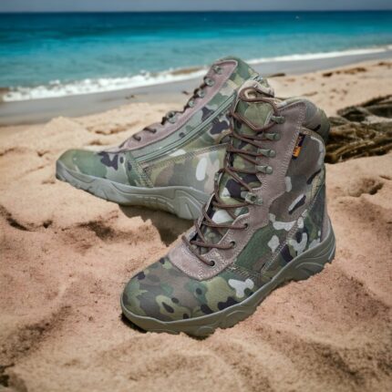 Desert Camouflage Outdoor Hiking Boots